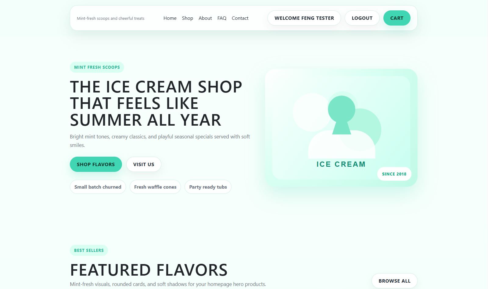 Icecream Mint Fresh